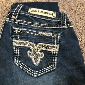 Rock Revival Jeans Size 29 Chile Easy Skinny Fit
